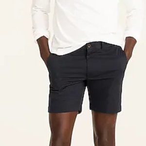 J. Crew 7" Stretch Chino Short - Obsidian